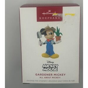 Hallmark Keepsake 2025 Gardener Mickey All About‎ Mickey Christmas Ornament #437